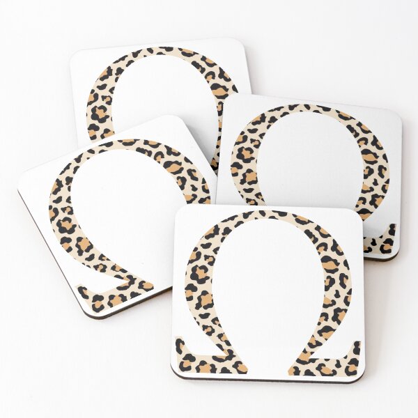 Item preview, Omega Cheetah Greek Letter designed and sold by AdventureFinder.
