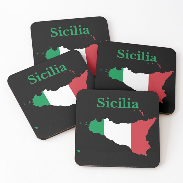 Item preview, Sicily Map, Italy, Italian Region. designed and sold by marosharaf.