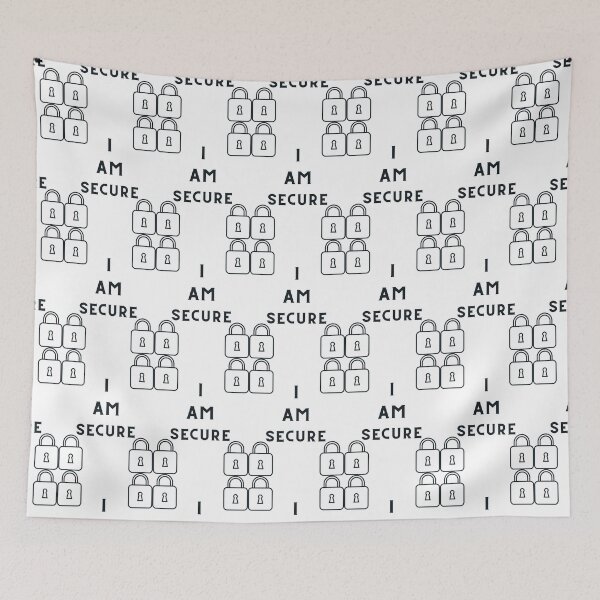 Item preview, I Am Secure designed and sold by shihaams.