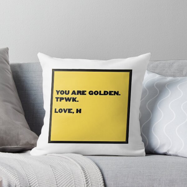 Item preview, YOU ARE GOLDEN. TPWK. LOVE, H designed and sold by kissyhan.