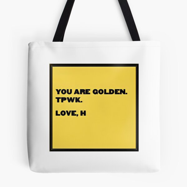 Item preview, YOU ARE GOLDEN. TPWK. LOVE, H designed and sold by kissyhan.