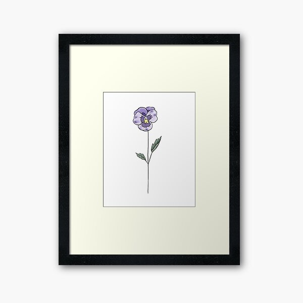 Item preview, February Birth Month Flower | Violet | Color designed and sold by ekwdesigns.