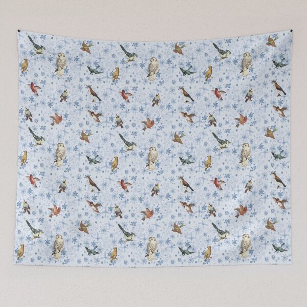 Item preview, Winter Song Birds with snowflakes designed and sold by Cheryl Welch.