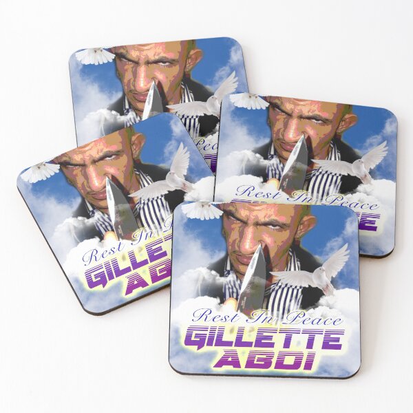 Item preview, GILLETTE ABDI RIP designed and sold by JuicySchinken.