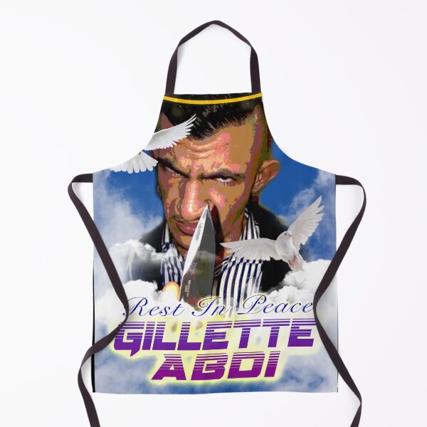Item preview, GILLETTE ABDI RIP designed and sold by JuicySchinken.