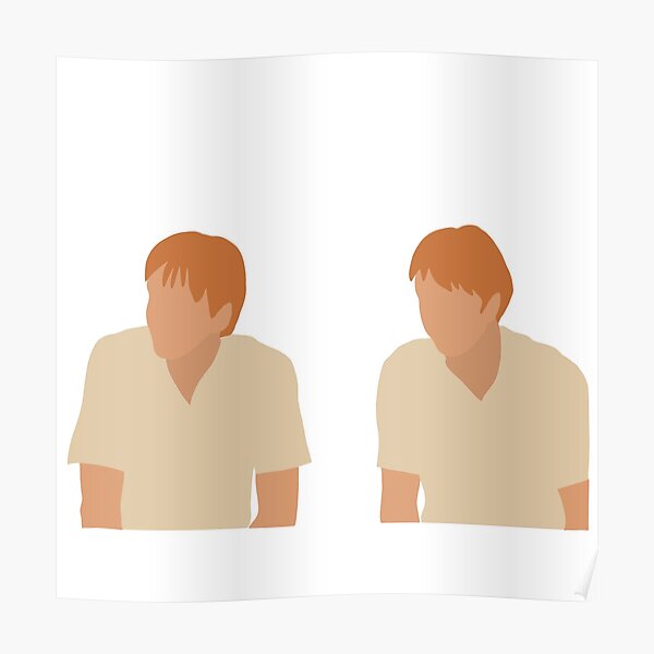 Fred and George Weasley stickers Poster