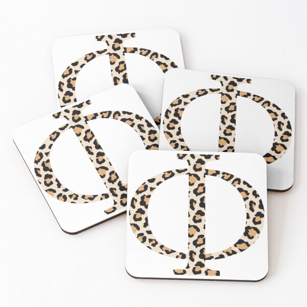 Item preview, Phi Cheetah Letter designed and sold by AdventureFinder.