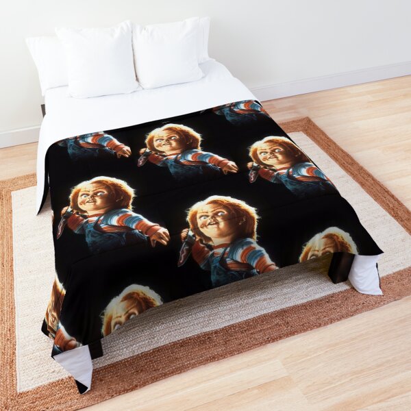 Chucky doll — classic horror movie Comforter