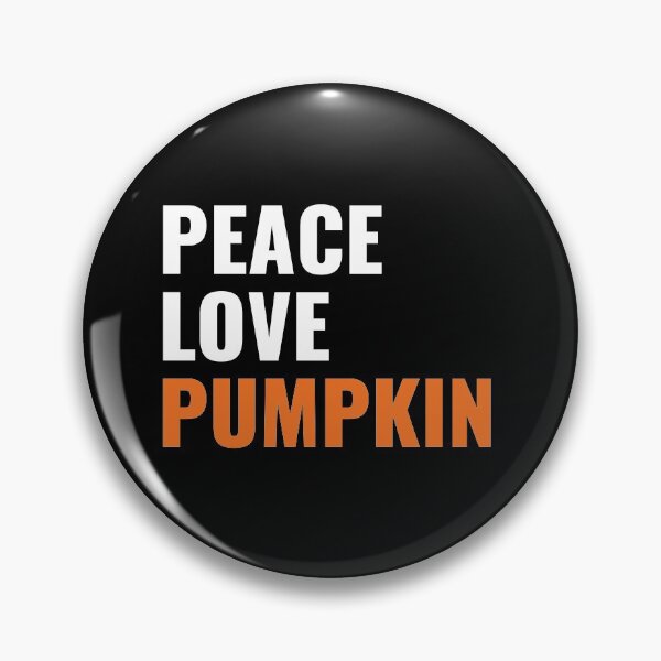 Item preview, Peace Love Pumpkin (White) designed and sold by Zerasu.