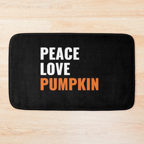 Item preview, Peace Love Pumpkin (White) designed and sold by Zerasu.