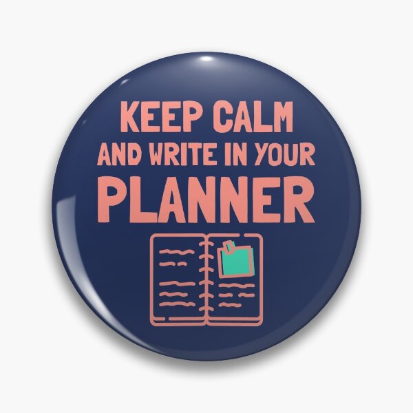 Item preview, Keep Calm and Write in your Planner designed and sold by ikoneShop.