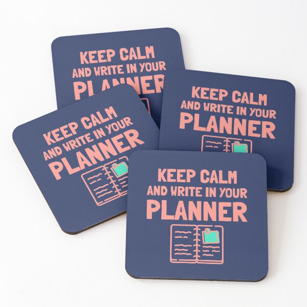 Item preview, Keep Calm and Write in your Planner designed and sold by ikoneShop.