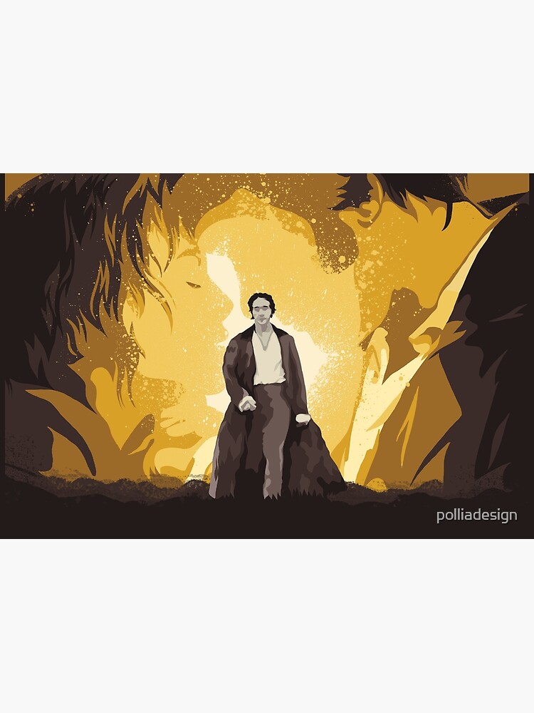 Thumbnail 2 of 2, Jigsaw Puzzle, Mr. Darcy Tugging On Heartstrings designed and sold by polliadesign.