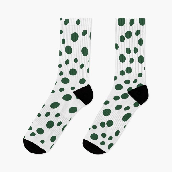 Item preview, Minimal green and white polka dots designed and sold by Abbara.
