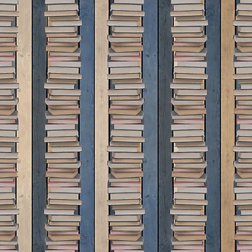 Artwork thumbnail, Rustic Stacks by implexity
