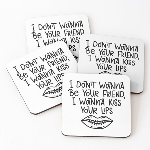 Item preview, I don't wanna be your friend designed and sold by letterbrighter.