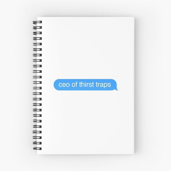 Artikelvorschau, CEO von Thirst Traps Blue Text entworfen und verkauft von Nemo312.