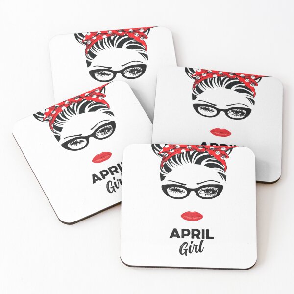 Item preview, April Girl Wink Eyes Face Messy Hair Lepard Bandana designed and sold by Ramon-Hodges-48.