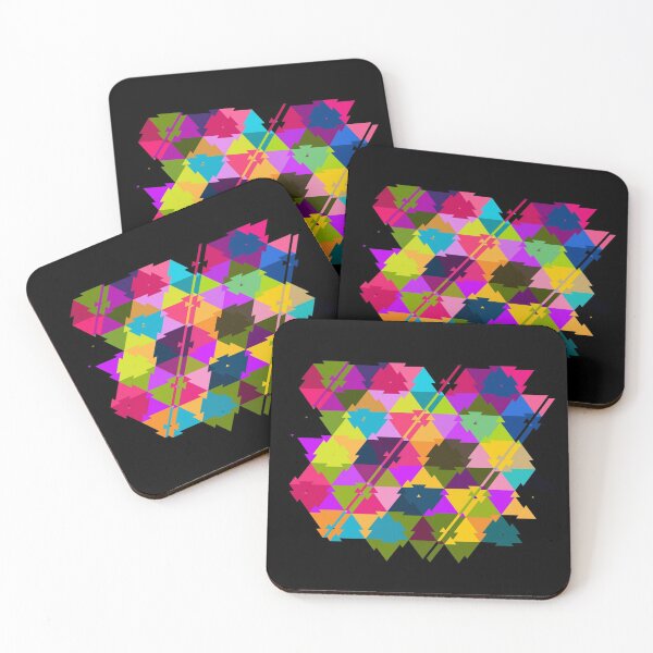 Item preview, Cool Colored triangles art designed and sold by AYACHI90.
