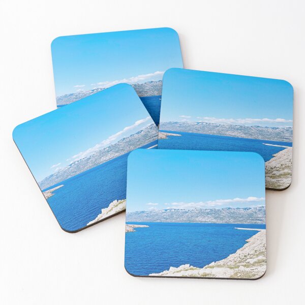 Item preview, Mar azul, rocas blancas designed and sold by pumpqin.