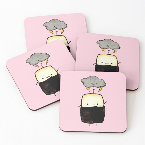 Item preview,  Mochi Num Nums - Angry- Pink designed and sold by mochinumnums.