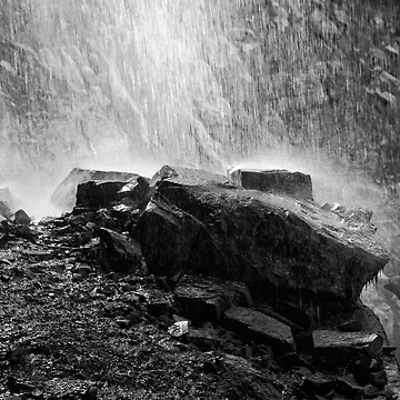 Artwork thumbnail, Wet Rocks by Gary Benson