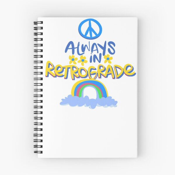 Item preview, Always In Retrograde Peace Sign Rainbow designed and sold by Ramon-Hodges-48.