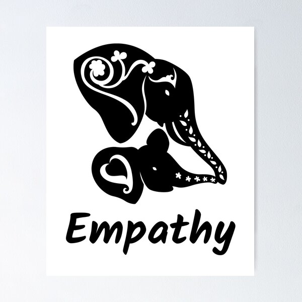 Empathy Definition Sympathy Sensibility Self Love Kind Empathetic | Poster