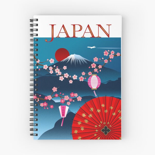 Item preview, Retro Japanese Travel Poster  designed and sold by WickedRefined - Nicole Demereckis.