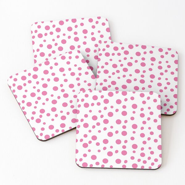 Item preview,  Minimal pink and white polka dots designed and sold by Abbara.