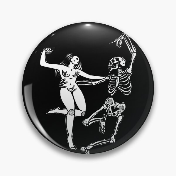 Item preview, "dancing with my dark" viby illustration designed and sold by loumynouART.