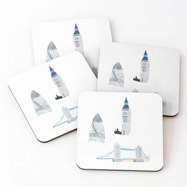 Item preview, London Buildings designed and sold by RLYRetro.