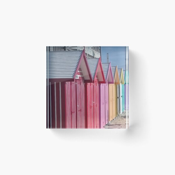 Item preview, Bright beach huts  designed and sold by Emma  Amies.