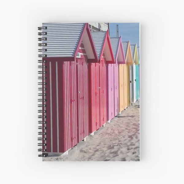Item preview, Bright beach huts  designed and sold by Emma  Amies.