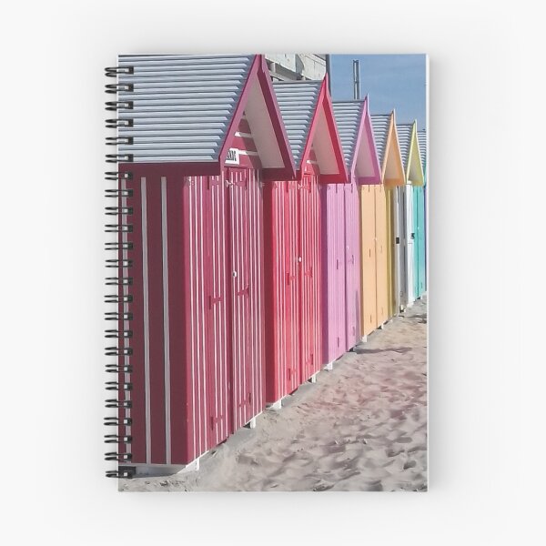 Item preview, Bright beach huts  designed and sold by Emma  Amies.
