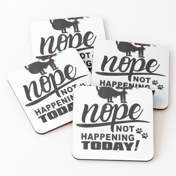 Item preview, Black Cat Nope Not Happening Today Halloween Kitty Design designed and sold by Ramon-Hodges-48.