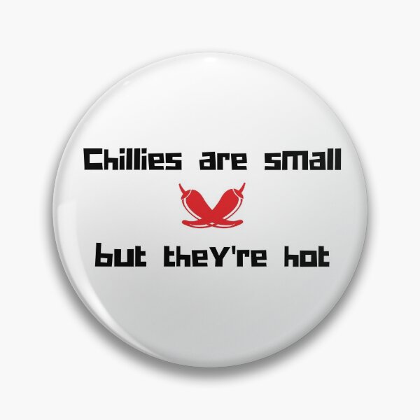 Item preview, Chillies are small but they're hot designed and sold by EnlightParis.