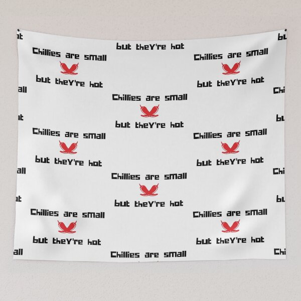 Item preview, Chillies are small but they're hot designed and sold by EnlightParis.