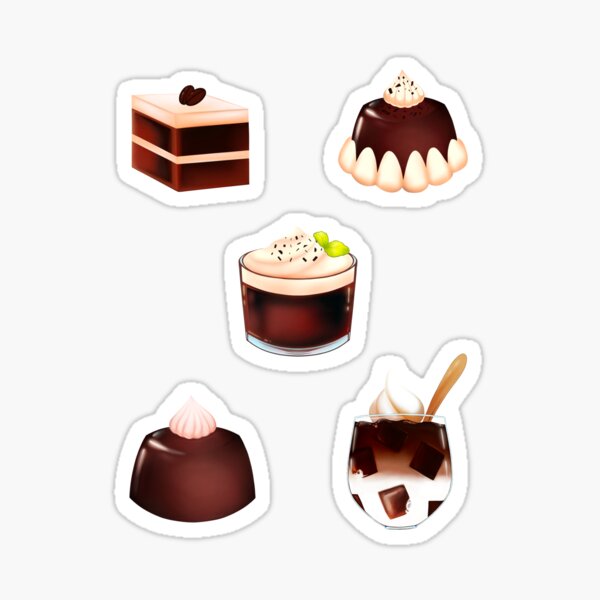 Coffee Jelly Multipack Sticker For Sale By Cyb3rprincess Redbubble 9179