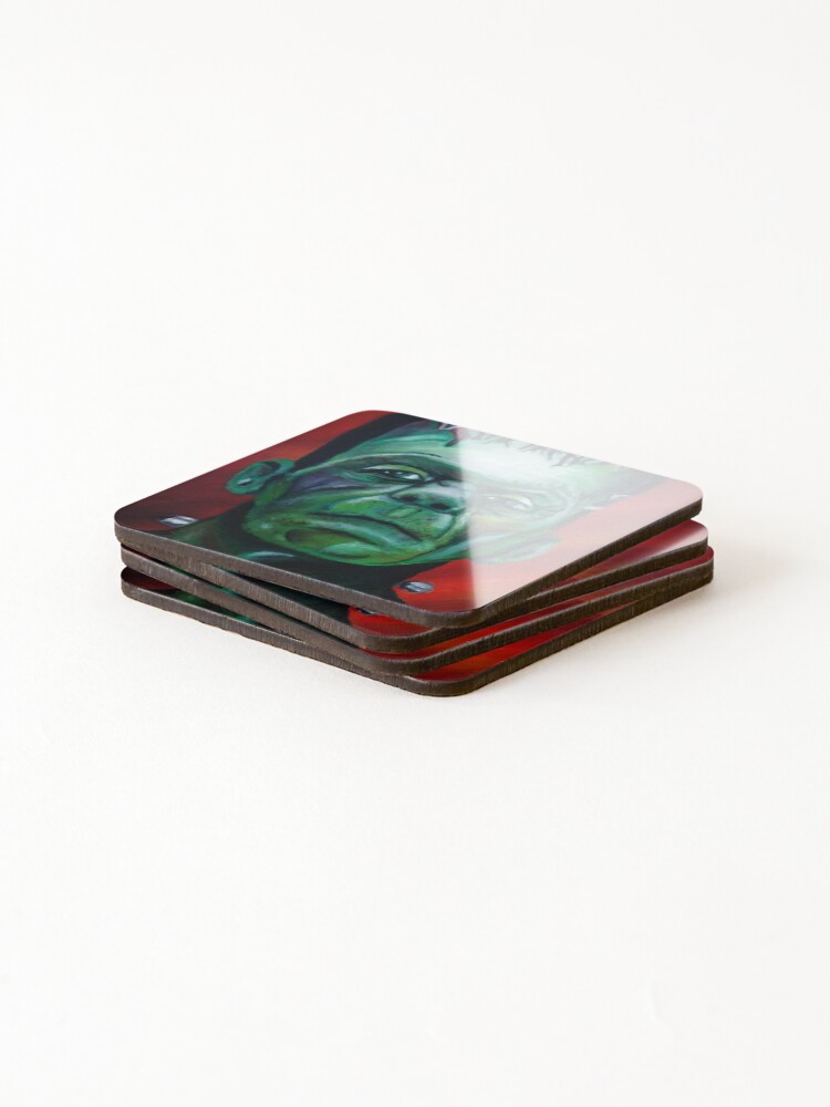 Thumbnail 4 of 5, Coasters (Set of 4), The Undead designed and sold by RGIllustrations.