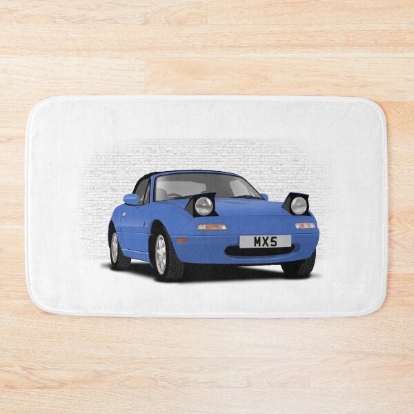 Item preview, Mazda MX5 Eunos Blue Roadster designed and sold by Hamilton illustrations.