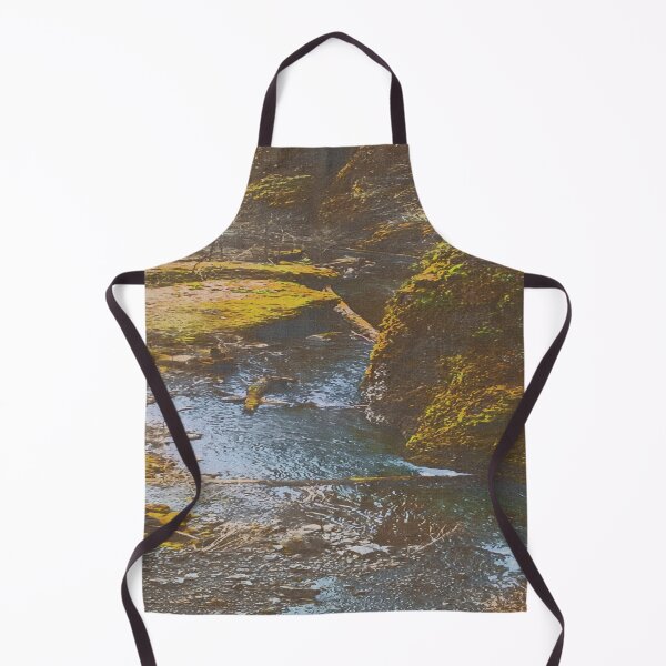 Item preview, Rocky mossy with a running river designed and sold by Zen's art shop.