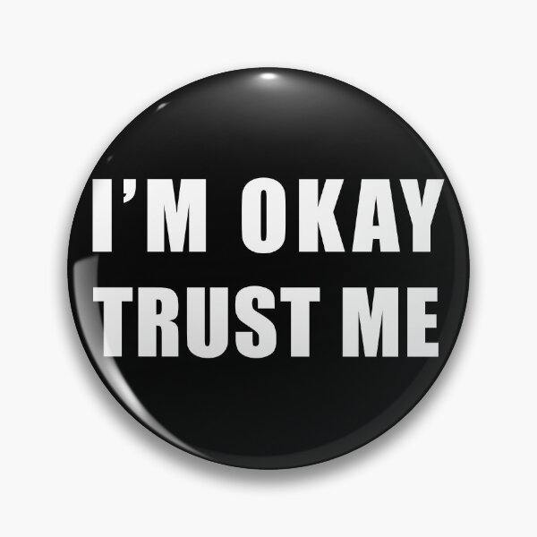 Item preview, I'm Not Okay Trust Me- Punk, Punk Rock, Band, Emo, Alt, Scene, Emo Kid, Screamo, Metal, Deathcore, Metalcore Essential T-Shirt designed and sold by LittleBitDarker.