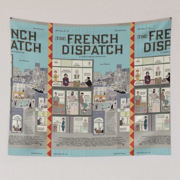 Item preview, Wes Anderson the French Dispatch designed and sold by uchix.