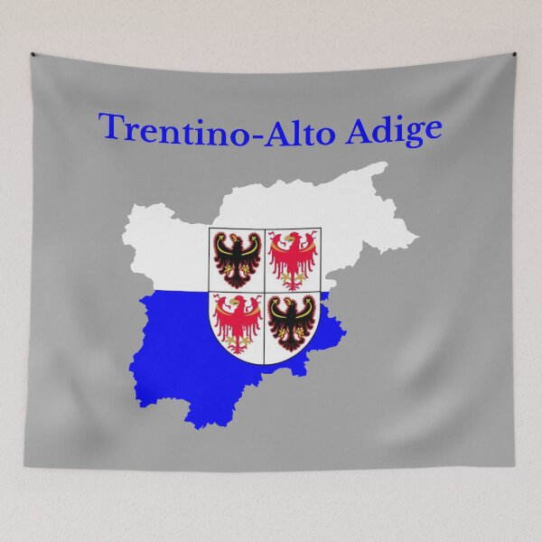 Item preview, Trentino-South Tyrol Map , Italy, Italian Region. designed and sold by marosharaf.