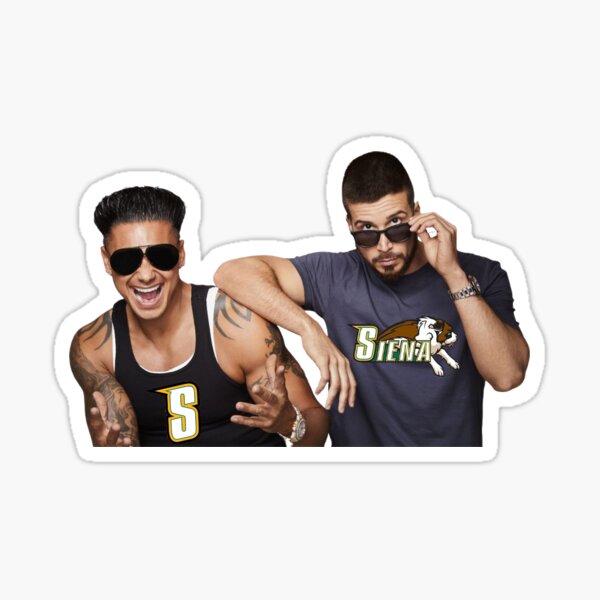 Vinny and Pauly D Sticker