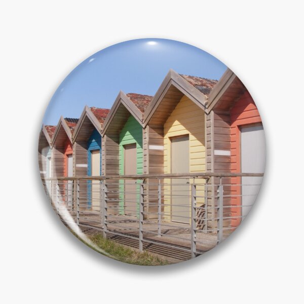Item preview, Blyth beach huts  designed and sold by elane123.