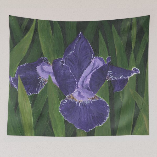 Aperçu de l'œuvre Iris violet 19 créée et vendue par Jan Palmer.