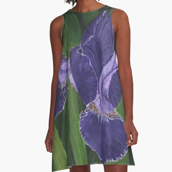 Item preview, Purple Iris 19 designed and sold by Jan Palmer.