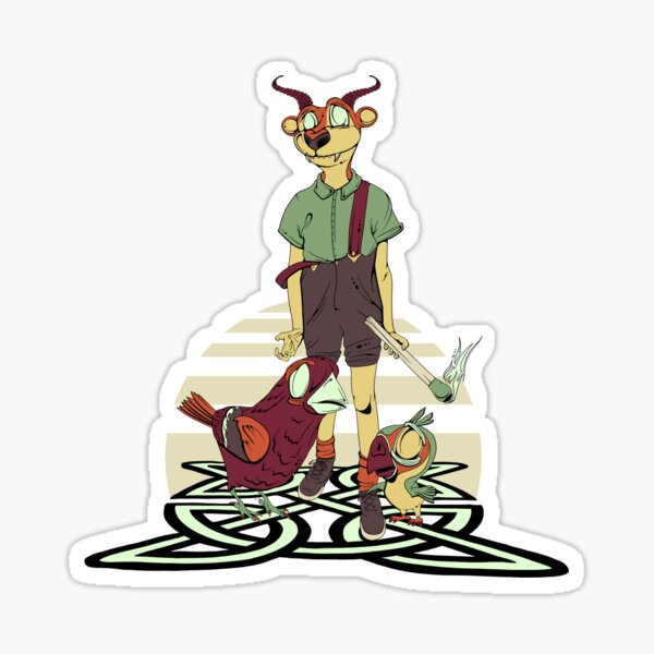 FLW ST Sticker